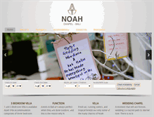 Tablet Screenshot of noahchapelbali.com